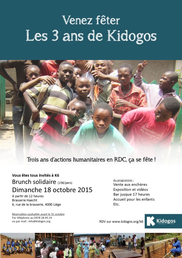 Invitation K6 - dimanche 18 octobre 2015