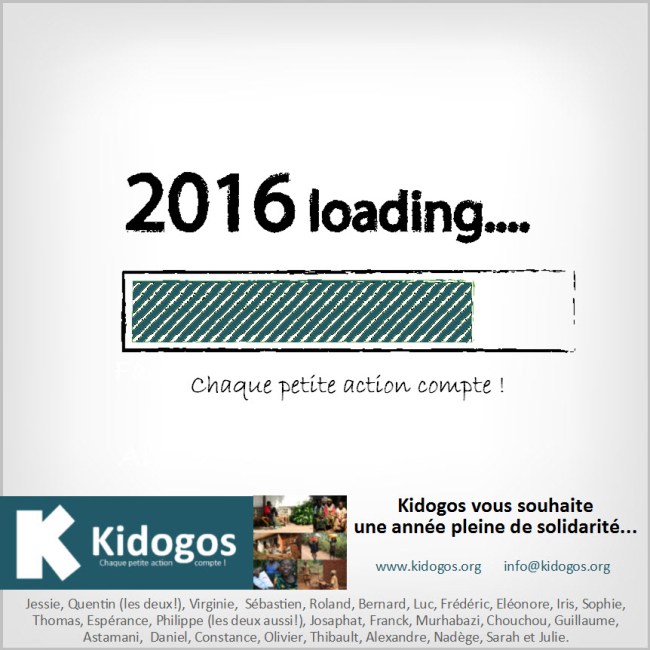 Kidogos - Voeux Kidogos 2015